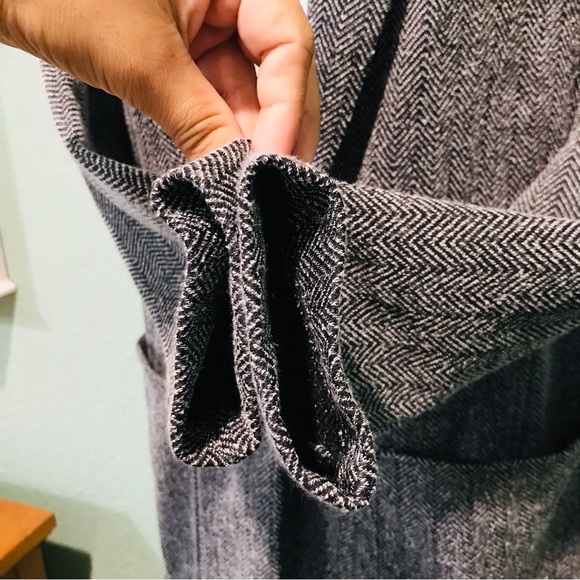 [H&M] Lightweight Herringbone Blazer Sz US 2 - Picture 5 of 9